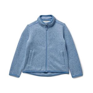 Detská bunda z pleteného flaušu vyobraziť