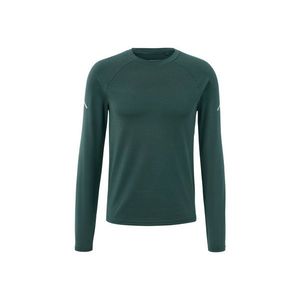 Funkčné tričko s dlhými rukávmi, zelené vyobraziť