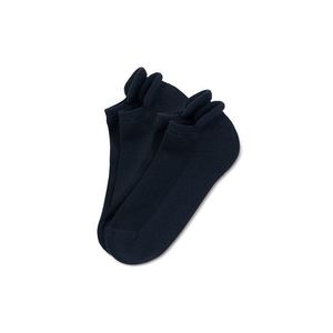 Krátke športové ponožky, 2 páry, unisex, tmavomodré vyobraziť