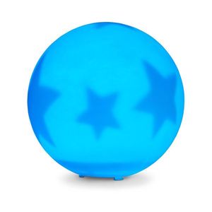 Solárna svetelná guľa s hviezdami a LED meniacimi farbu, veľká vyobraziť