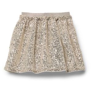 Detská flitrová sukňa vyobraziť