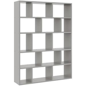 Regály na knihy – Knižnica 50 sivá vyobraziť