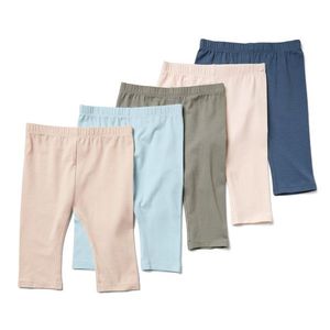 Detské 3/4 legínsy, 5 ks vyobraziť