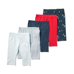 Detské 3/4 legínsy, 5 ks, námornícky štýl vyobraziť