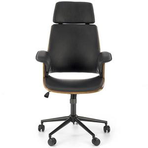 Otočné kreslo Weber orech/čierna vyobraziť