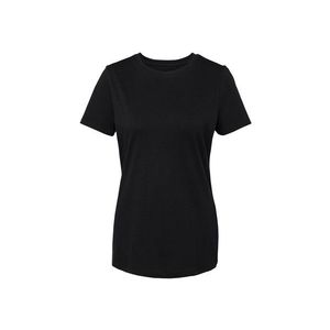 Jednoduché tričko, čierne vyobraziť