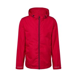Bunda do dažďa, červená vyobraziť
