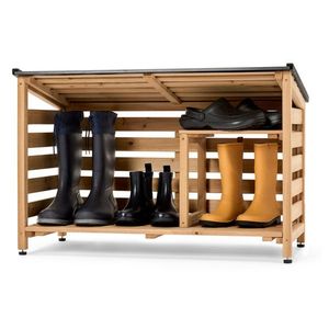 Outdoorový regál na topánky vyobraziť