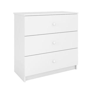 Detská komoda Babydreams biela vyobraziť