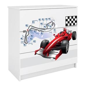 Detská komoda Babydreams biela – Formula vyobraziť