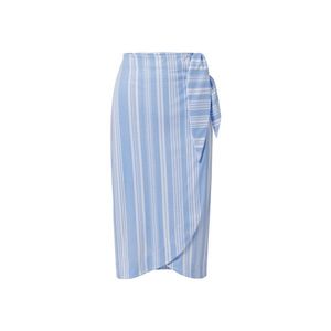 Prúžkovaná zavinovacia sukňa vyobraziť