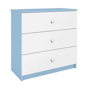 Detská komoda Babydreams modrá vyobraziť