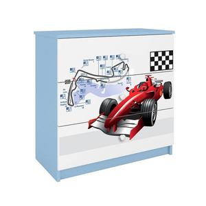 Detská komoda Babydreams modrá – Formula vyobraziť