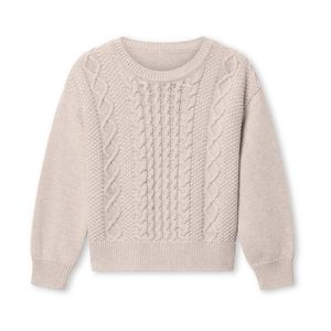 Detský pletený pulóver vyobraziť