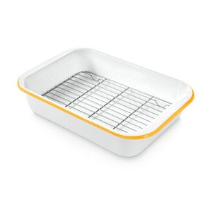 Smaltovaná forma na zapekanie s mriežkou vyobraziť