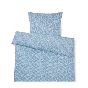 Posteľná bielizeň zo zimného džerseja, svetlomodrá, štandardná veľkosť vyobraziť