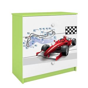 Detská komoda Babydreams zelená – Formula vyobraziť