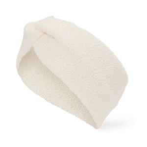 Hebká čelenka, krémovobiela vyobraziť