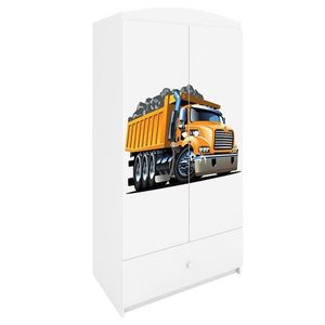 Skriňa Babydreams biela – Nákladné auto vyobraziť