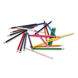 Akvarelové pastelky v dóze, 24 ks, so štetcom vyobraziť