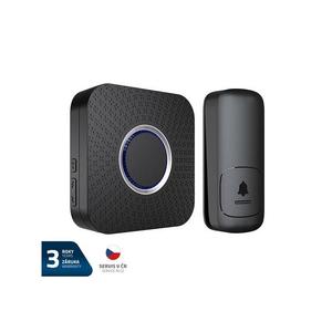 Zvonček bezdrôtový GETI GWDK108B kinetický vyobraziť