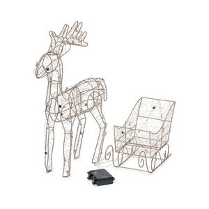 LED sob so saňami vyobraziť