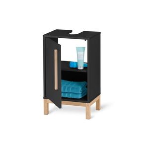 Malá skrinka pod umývadlo »Eklund«, antracitová vyobraziť