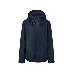 Bunda do dažďa, unisexová, modrá vyobraziť