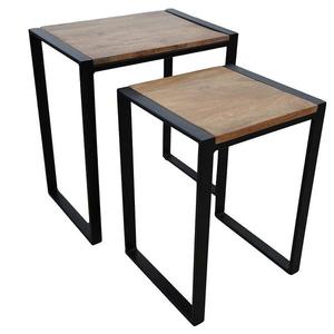 Súprava stolíkov Henning 9497 Mango/Čierna vyobraziť