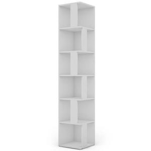 Regál na knihy Tower biely vyobraziť