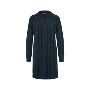 Pletené šaty s vrkočovým vzorom vyobraziť