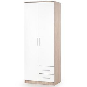 Skriňa Lima S-2 sonoma/biela vyobraziť