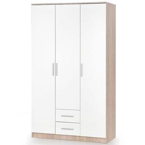 Skriňa Lima S-3 sonoma/biela vyobraziť