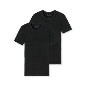 Tričká SCHIESSER s biobavlnou, 2 ks, čierne vyobraziť