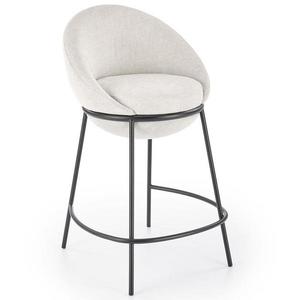 Barová Stolička H118 béžová/čierna vyobraziť