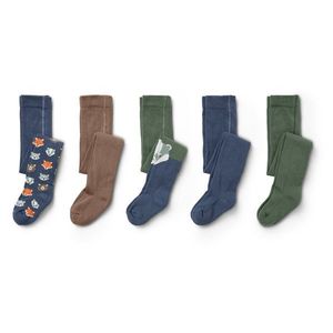 Detské termopančuchy, 5 párov, lesné zvieratká vyobraziť