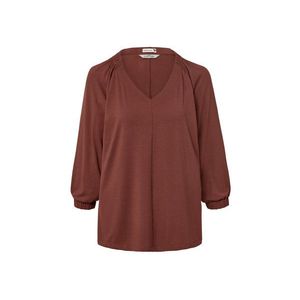 Tričko s nariasením, terakotové vyobraziť