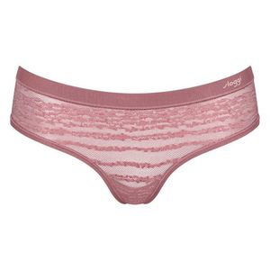 Nohavičky sloggi FREE Evolve Hipster Lace, nočná ružová vyobraziť