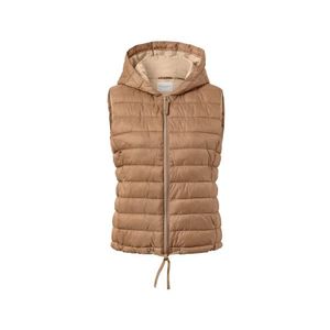 Prešívaná vesta s kapucňou vyobraziť