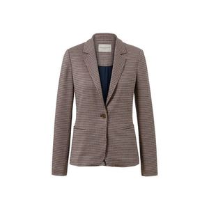 Kockované sako z teplákoviny vyobraziť