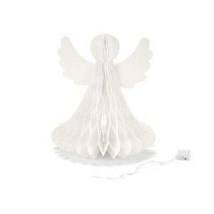 Papierový LED anjel, XL vyobraziť