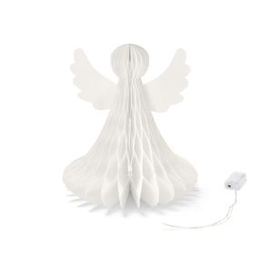 Papierový LED anjel, veľký vyobraziť