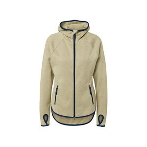 Bunda z pleteného flaušu, žltá vyobraziť