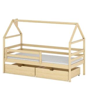 Posteľ Domček Aron 90x200 borovica vyobraziť