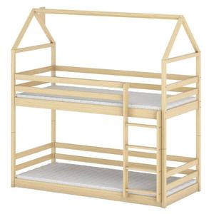 Posteľ Domček Axel 80x160 borovica vyobraziť