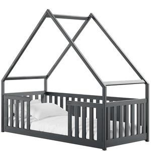 Posteľ Domček Bee 80x180 grafit vyobraziť