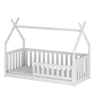 Posteľ Domček Bodzio 90x200 biela vyobraziť