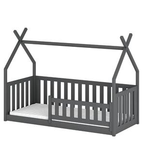 Posteľ Domček Bodzio 80x160 grafit vyobraziť