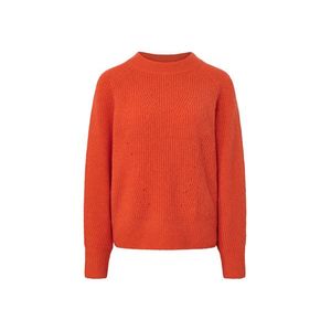 Pletený pulóver, oranžový vyobraziť