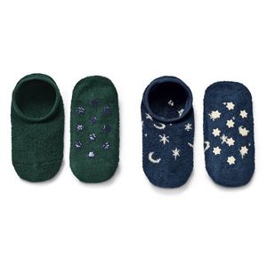 Ponožkové papuče, 2 páry vyobraziť